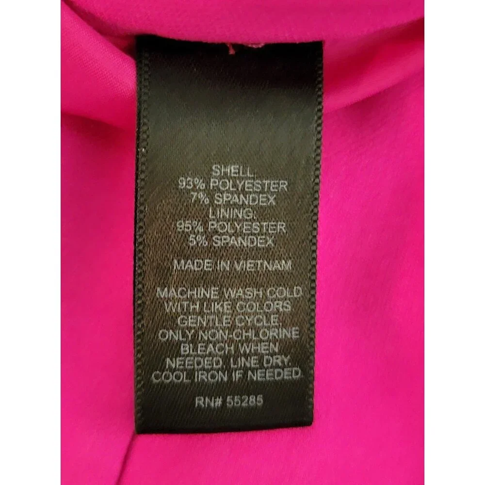 Express Womens Fuchsia A-Line Skirt Size 10 - Picture 4 of 5